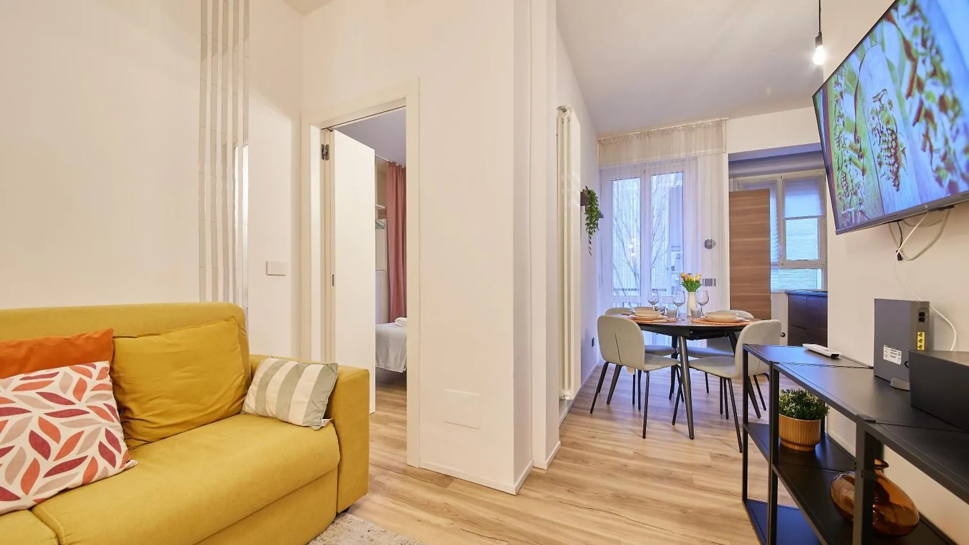 아파트 Cozy Stay San Siro Stadium & Spa Escape 밀라노